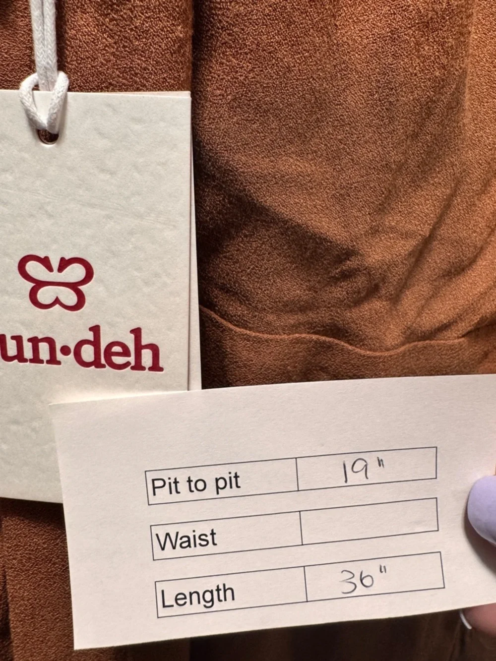 Aritzia Sunday Best Spencer Dress Brown - Picture 11 of 11